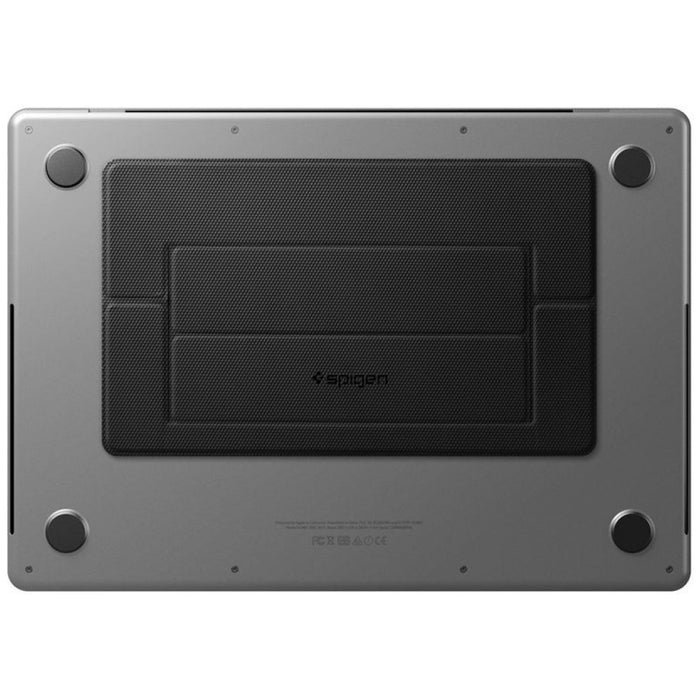 Стойка за лаптоп Spigen Slimfold, черна