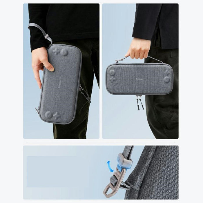 Калъф Spigen Klasden 2 Pouch за Nintendo Switch 2, сив