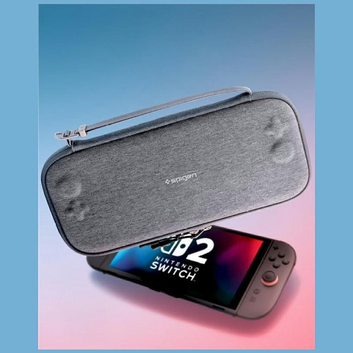 Калъф Spigen Klasden 2 Pouch за Nintendo Switch 2, сив
