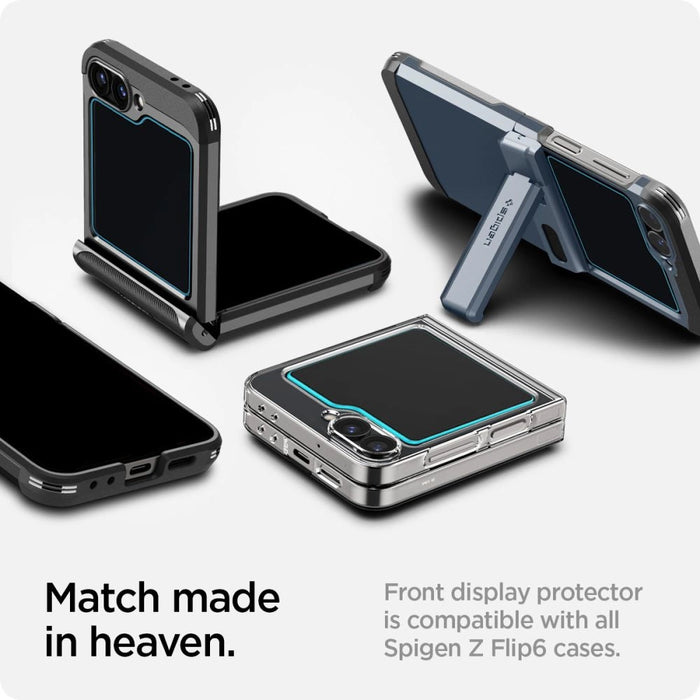 Spigen Glas.tR EZ Fit Tempered Glass за Samsung Galaxy Z Flip 6 - 2 бр.