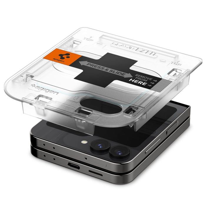 Spigen Glas.tR EZ Fit Tempered Glass за Samsung Galaxy Z Flip 6 - 2 бр.
