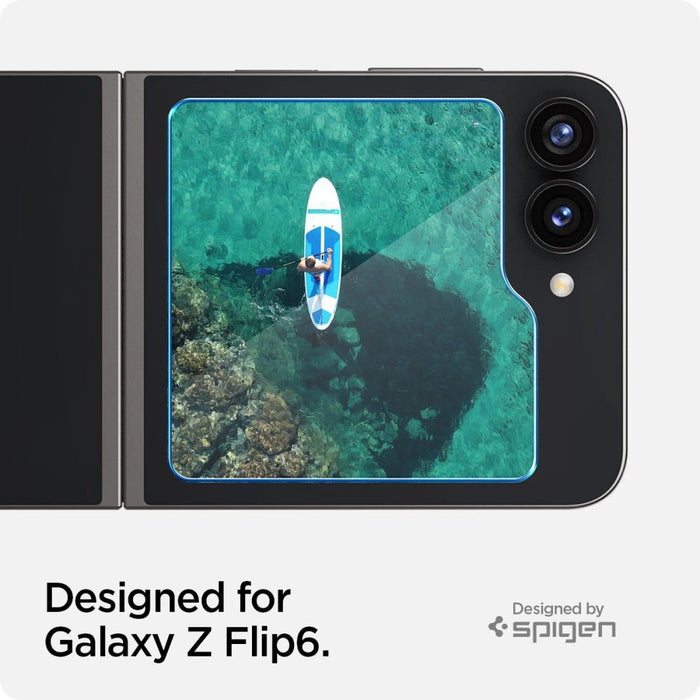 Spigen Glas.tR EZ Fit Tempered Glass за Samsung Galaxy Z Flip 6 - 2 бр.