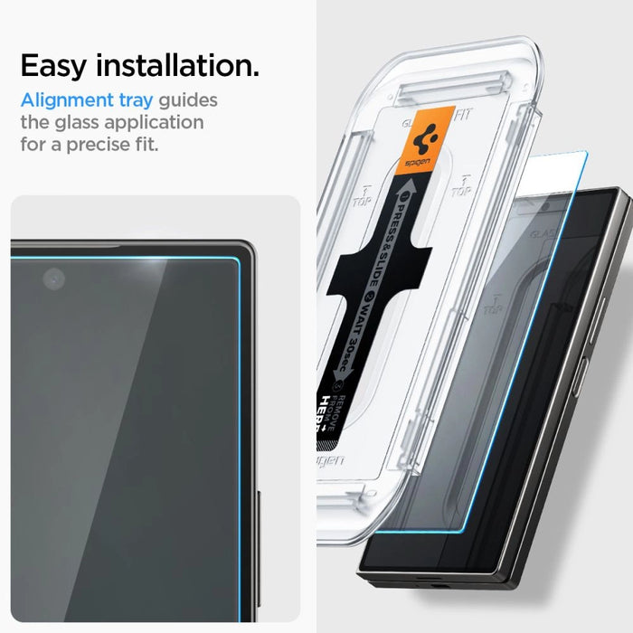 Spigen Glas.tR EZ Fit Tempered Glass за Samsung Galaxy Z Fold 6 - 2 бр.