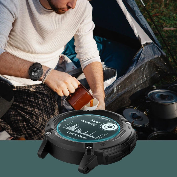 Spigen Glas.tR EZ Fit закалено стъкло за Garmin Instinct 2X Solar - 2 бр.