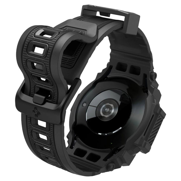 Калъф Spigen Rugged Armor Pro с каишка за Samsung Galaxy Watch 7 (40 мм) - черен