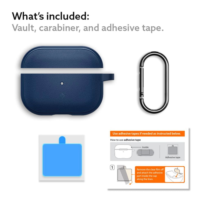 Калъф Caseology Vault Apple AirPods Pro 1/2 - син