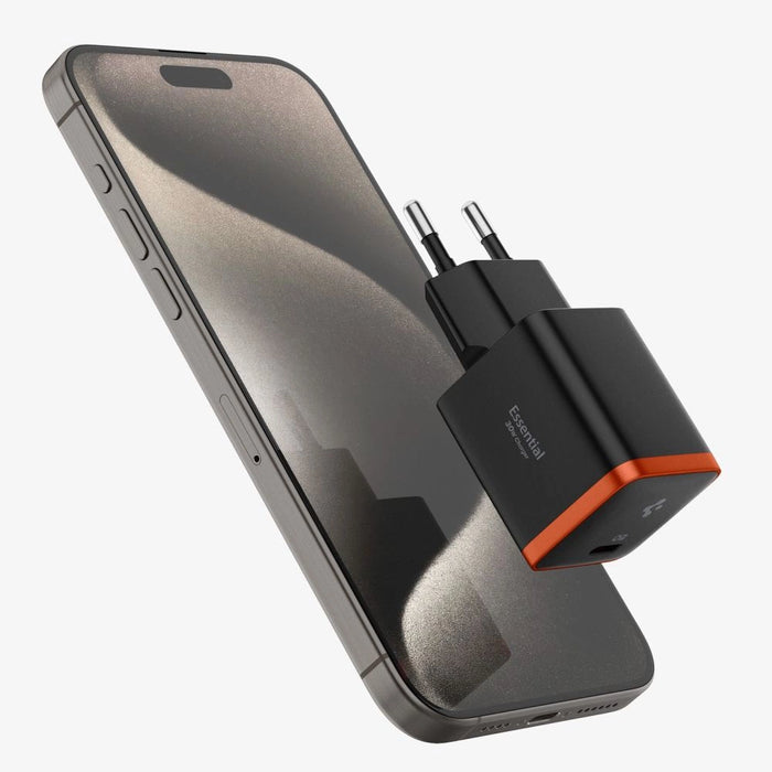 Зарядно за стена Spigen ArcStation Essential EE301EU 30W - черно