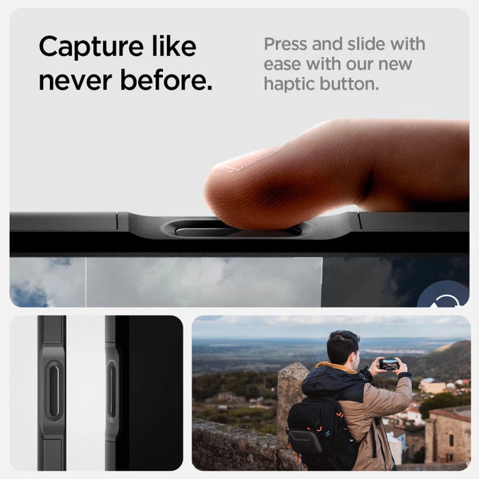 Калъф Spigen Tough Armor "T" MagSafe за iPhone 16 Pro - черен
