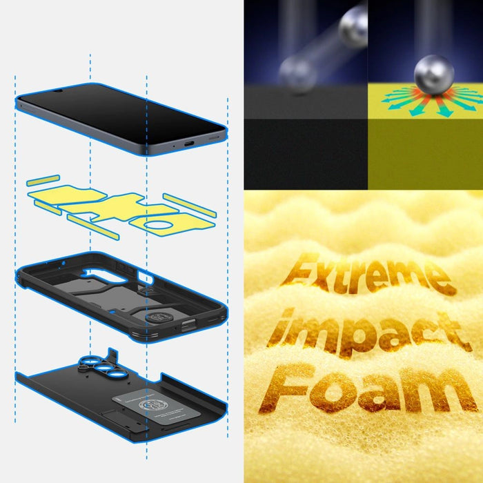 Калъф Spigen Tough Armor за Samsung Galaxy A16 4G / 5G - черен