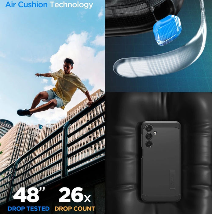 Калъф Spigen Tough Armor за Samsung Galaxy A16 4G / 5G - черен