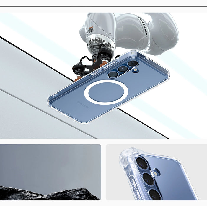 Spigen Ultra Hybrid Mag Case за Samsung Galaxy S25+ - Прозрачен