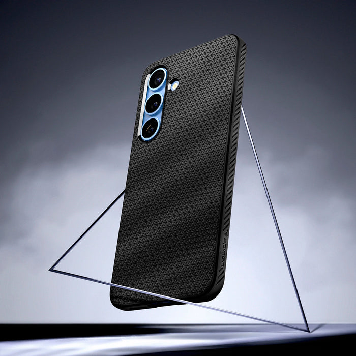 Калъф Spigen Liquid Air за Samsung Galaxy S25 - черен мат