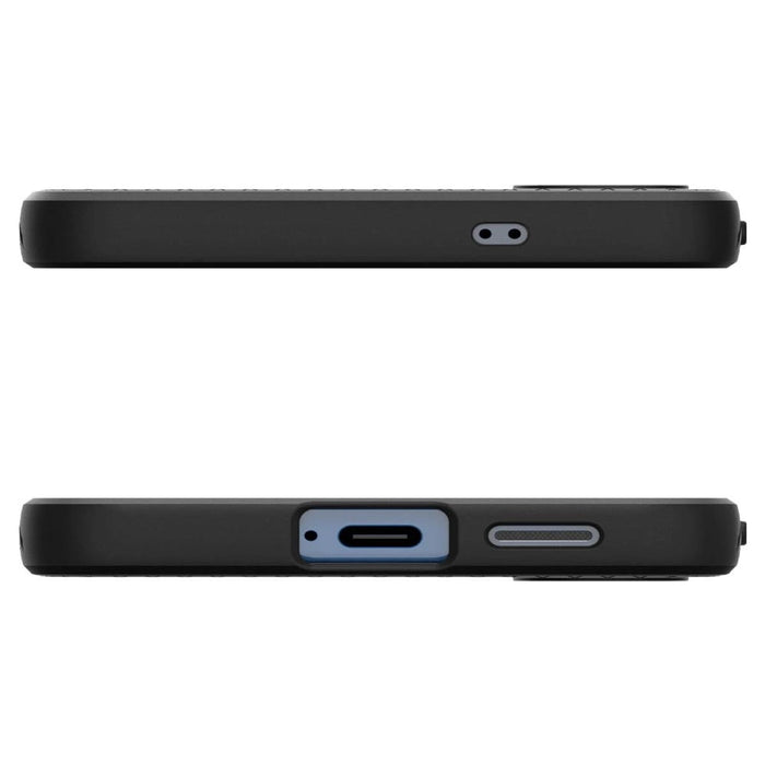 Калъф Spigen Liquid Air за Samsung Galaxy S25 - черен мат