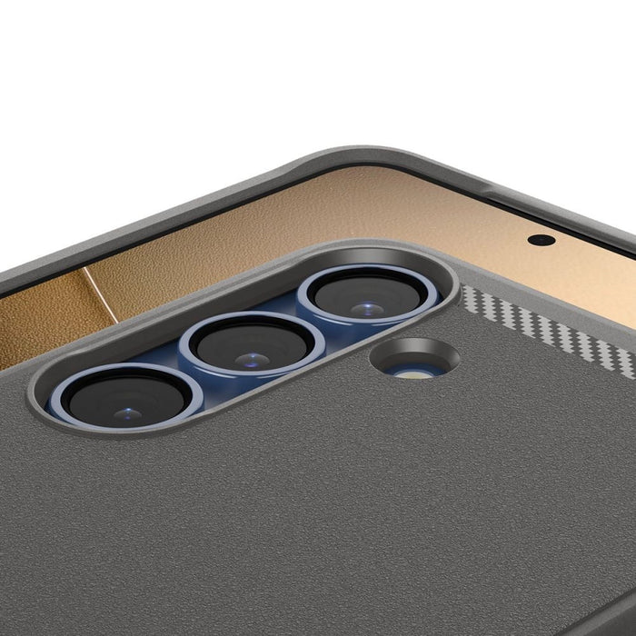 Калъф Spigen Rugged Armor Mag MagSafe за Samsung Galaxy S25 - сив