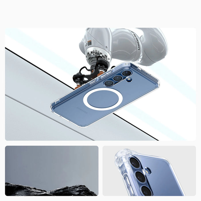 Spigen Ultra Hybrid Mag Case за Samsung Galaxy S25 - Прозрачен