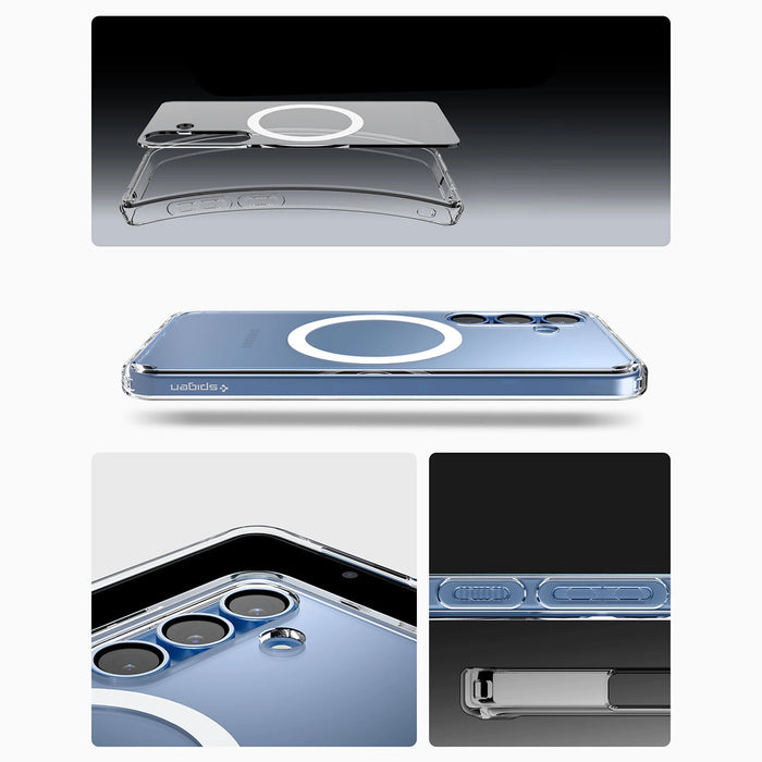 Spigen Ultra Hybrid Mag Case за Samsung Galaxy S25 - Прозрачен