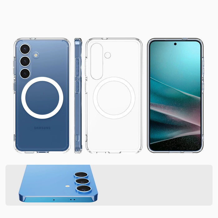 Spigen Ultra Hybrid Mag Case за Samsung Galaxy S25 - Прозрачен