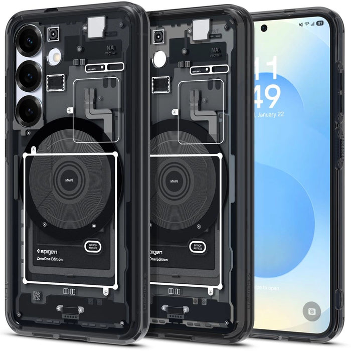 Spigen Ultra Hybrid Mag Case за Samsung Galaxy S25 Zero One - черен
