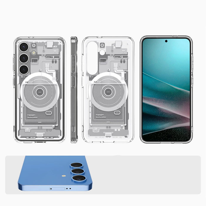 Spigen Ultra Hybrid Mag Case за Samsung Galaxy S25 Zero One - бял