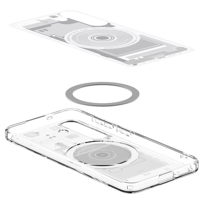 Spigen Ultra Hybrid Mag Case за Samsung Galaxy S25 Zero One - бял