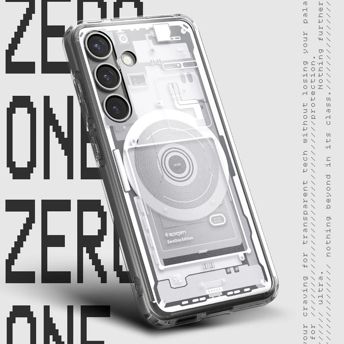 Spigen Ultra Hybrid Mag Case за Samsung Galaxy S25 Zero One - бял