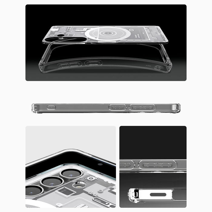 Spigen Ultra Hybrid Mag Case за Samsung Galaxy S25 Zero One - бял