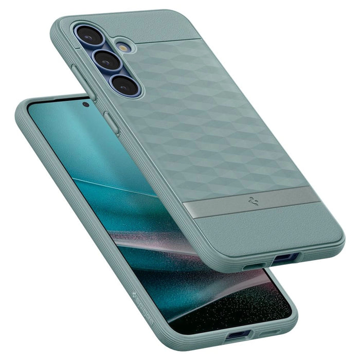 Калъф Caseology Parallax Mag MagSafe за Samsung Galaxy S25+ - зелен