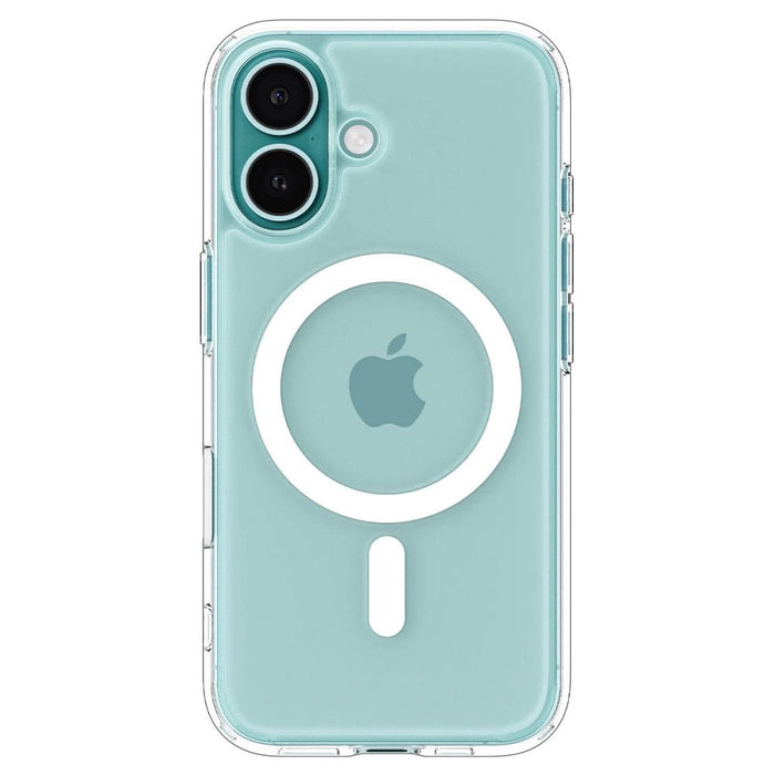 Калъф Spigen Ultra Hybrid "T" MagSafe за iPhone 16 - бял