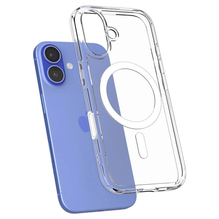 Калъф Spigen Ultra Hybrid "T" MagSafe за iPhone 16 - бял