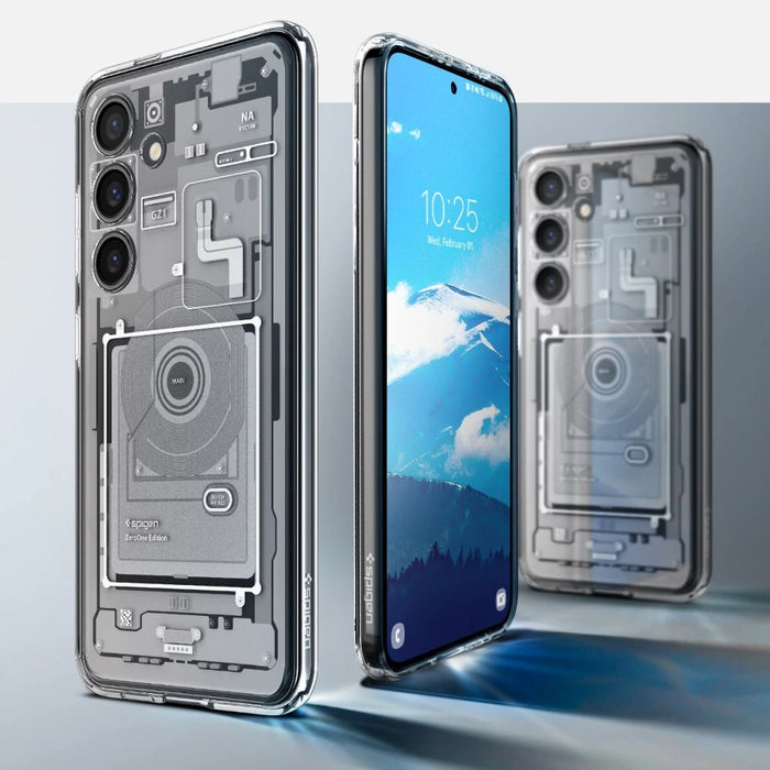 Spigen Ultra Hybrid Case за Samsung Galaxy S24 Zero One - бял