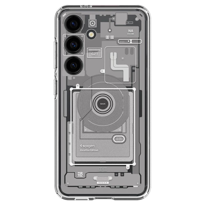 Spigen Ultra Hybrid Case за Samsung Galaxy S24 Zero One - бял