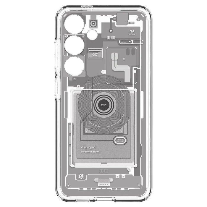Spigen Ultra Hybrid Case за Samsung Galaxy S24 Zero One - бял