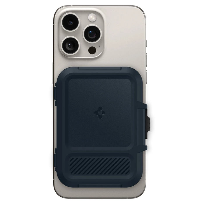 Spigen Lock Fit MagSafe Card Case - Navy Blue