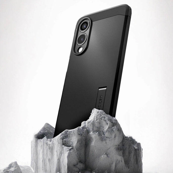 Калъф Spigen Tough Armor MagSafe за Samsung Galaxy S25 Edge - черен