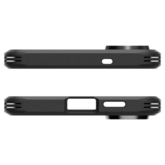 Калъф Spigen Tough Armor MagSafe за Samsung Galaxy S25 Edge - черен