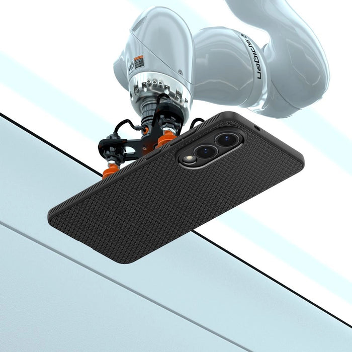 Spigen Liquid Air Case за Samsung Galaxy S25 Edge - черен
