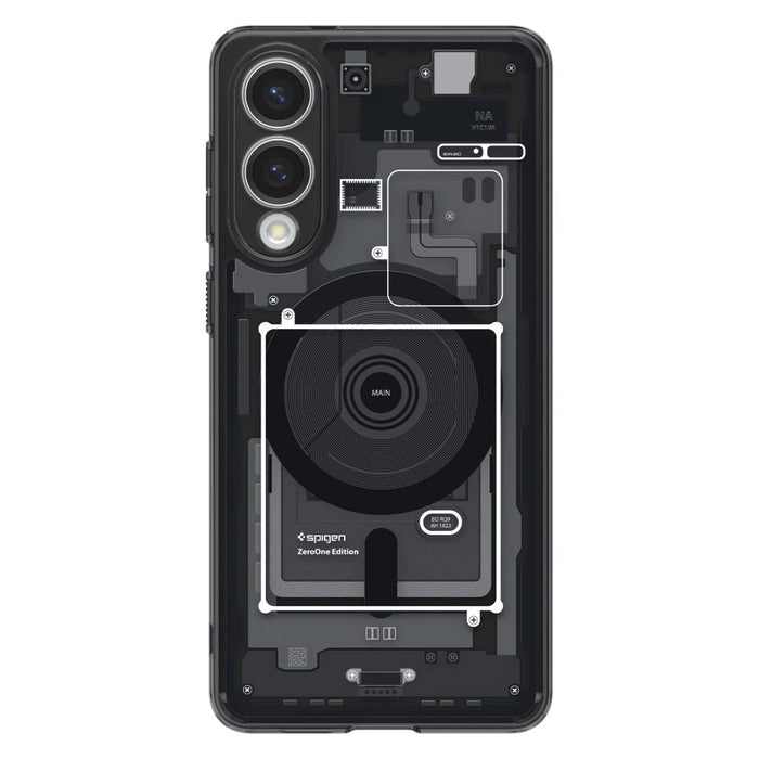 Spigen Ultra Hybrid Mag Case with MagSafe за Samsung Galaxy S25 Edge с печат - черен