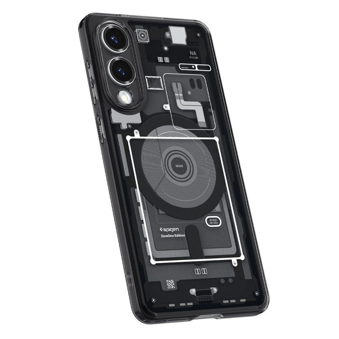 Spigen Ultra Hybrid Mag Case with MagSafe за Samsung Galaxy S25 Edge с печат - черен