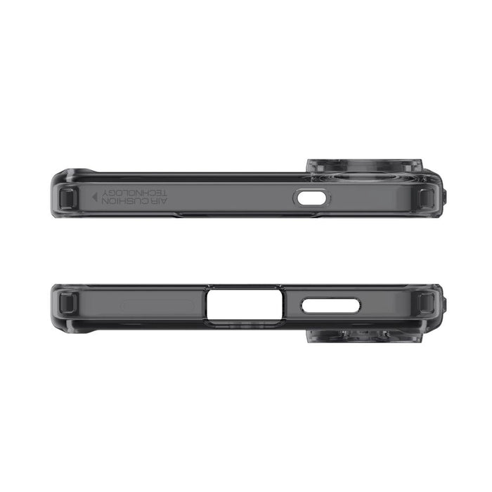 Spigen Ultra Hybrid Mag Case с MagSafe за Samsung Galaxy S25 Edge - черен полупрозрачен
