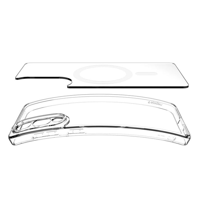 Spigen Ultra Hybrid Mag Case с MagSafe за Samsung Galaxy S25 Edge - прозрачен