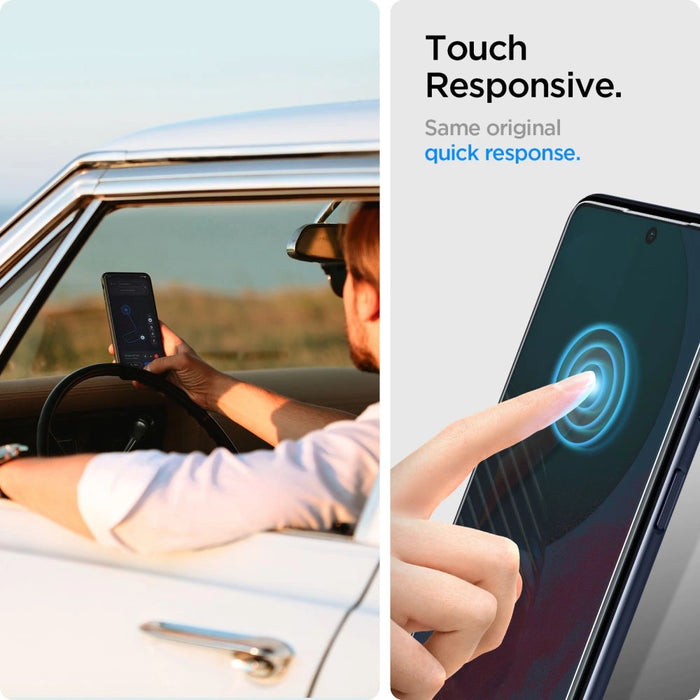 Spigen Glas.tR Slim 2-pack Tempered Glass за Samsung Galaxy Xcover 7 / 7 Pro - прозрачен