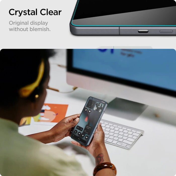Spigen Glas.tR Slim 2-pack закалено стъкло за Nothing Phone 3 - прозрачно