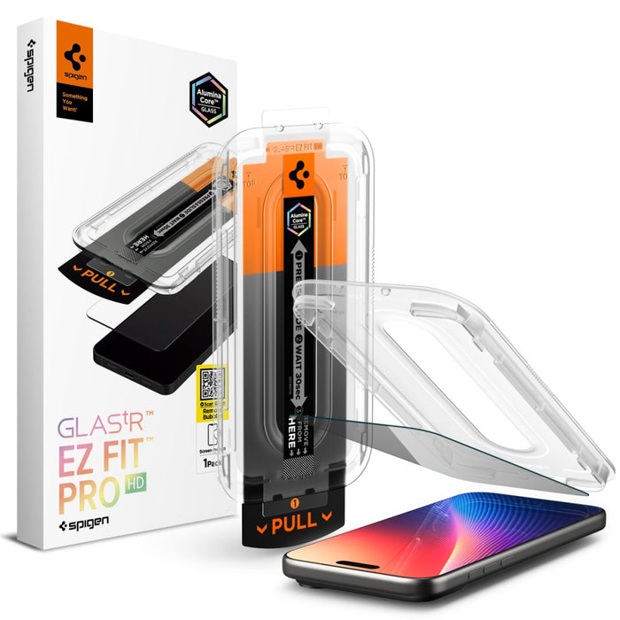 Spigen Glas.TR EZ Fit Pro Privacy Glass за iPhone 16 Pro / 17 / 17 Pro
