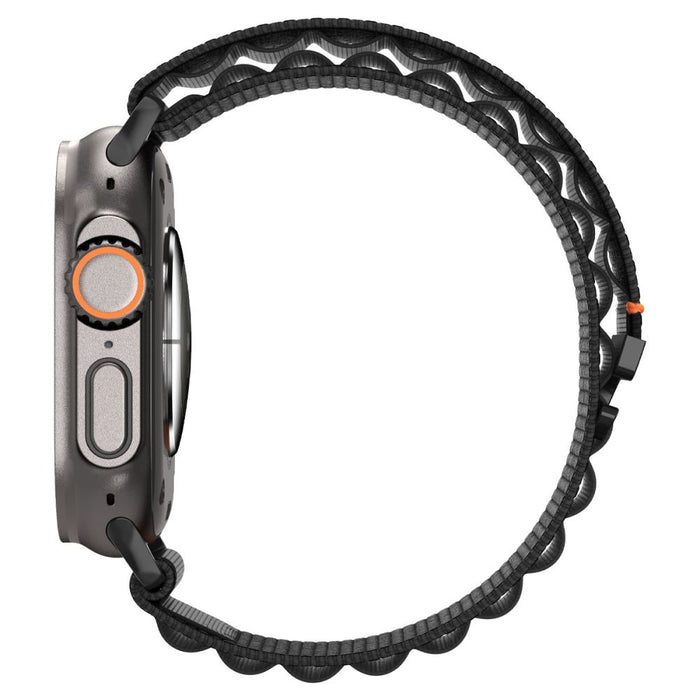 Каишка Spigen WBF1 Каишка за Apple Watch 44 / 45 / 46 / 49 mm - Черна