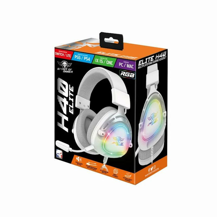 Слушалки за игра с микрофон Spirit of Gamer Elite H-40