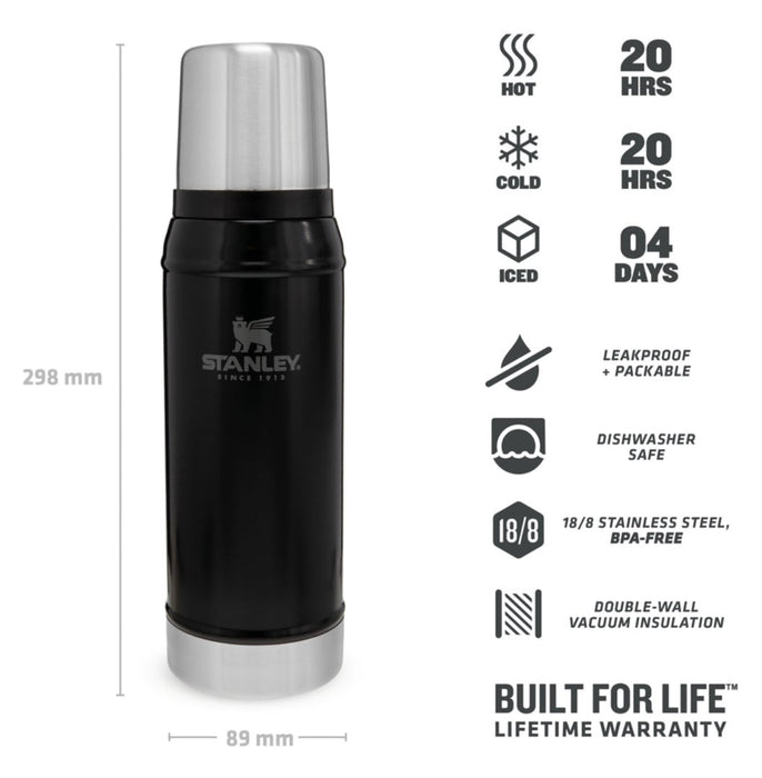 Stanley 10-01612-028 вакуумна колба 0.75 L Черна