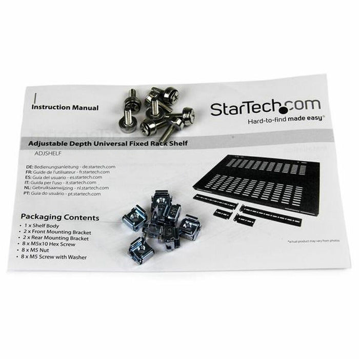 Фиксиран рафт за шкаф Startech ADJSHELF