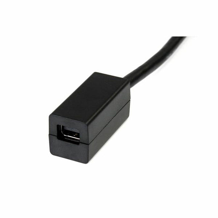 Адаптер за мини DisplayPort към DisplayPort Startech DP2MDPMF6IN          4K Ultra HD Черен