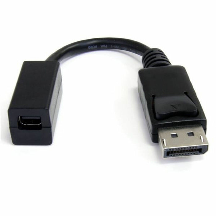 Адаптер за мини DisplayPort към DisplayPort Startech DP2MDPMF6IN          4K Ultra HD Черен