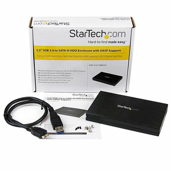 Корпус за твръд диск Startech S2510BMU33 2.5"